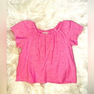 Cat & Jack Girls Blouse Top Shirt